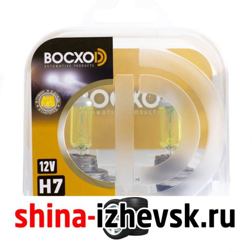 Лампа галогеновая BocxoD — H7-55 Вт-3000К, 2 шт. в Ижевске